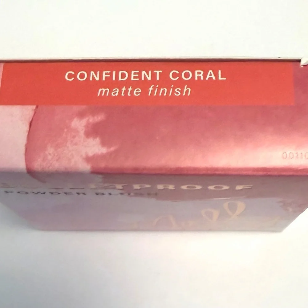 Mally Makeup Bundle Precision Concealer Med Blush Confident Coral New